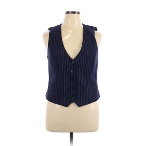 NWOT Banana Republic Blue Tuxedo Vest